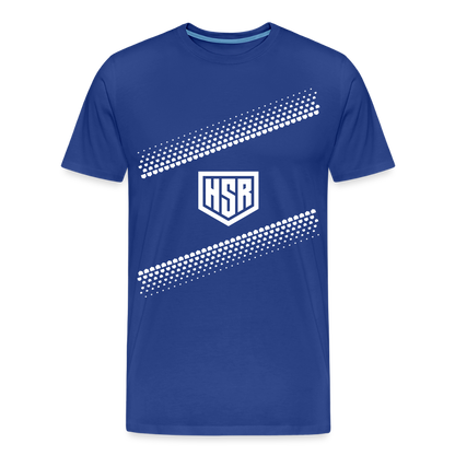 T-Shirt Homme - Pattern - bleu roi