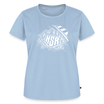T-Shirt Femme - Logo Ground - bleu clair