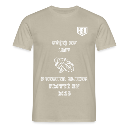 T-shirt Personnalisable - Premier Slider - beige sable