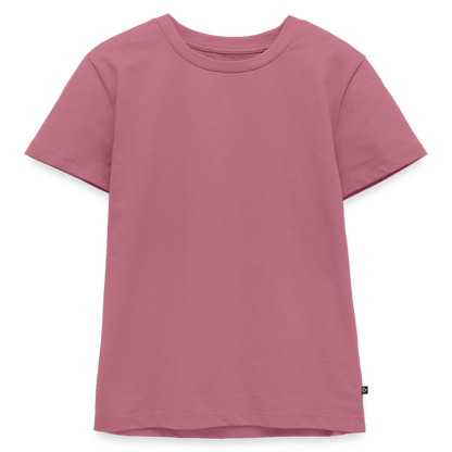 T-Shirt Enfant - #RideAsYouAre (Back) - mauve