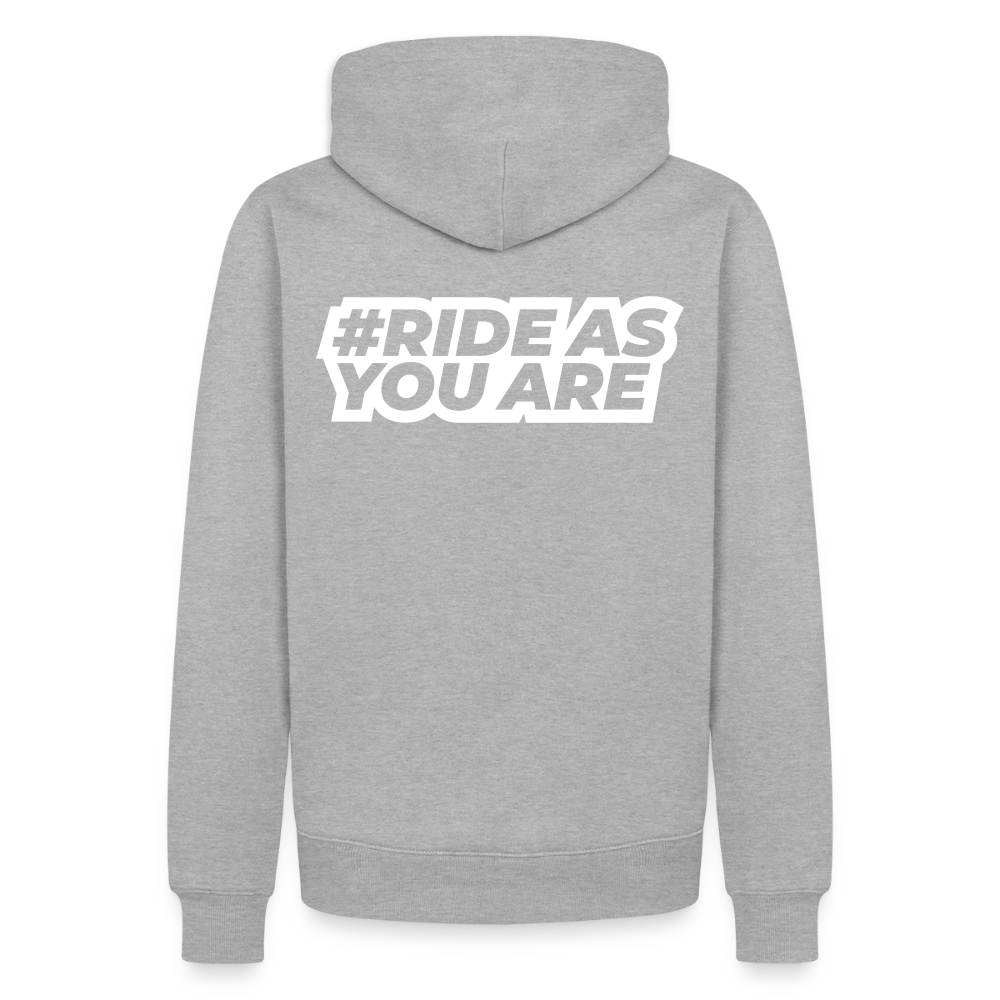 Hoodie Homme - HSR Classic - gris chiné