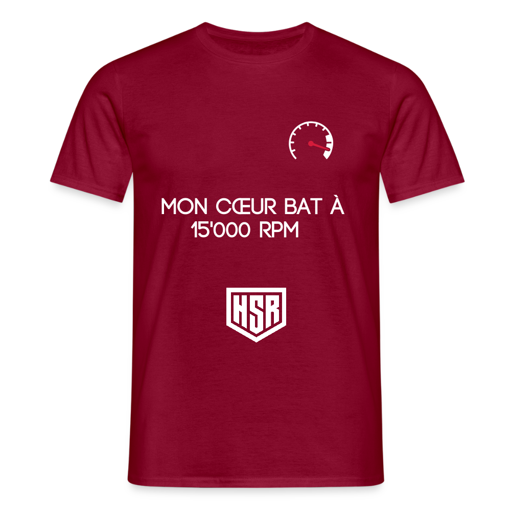 T-shirt Personnalisable - Zone Rouge - rouge brique