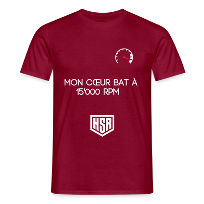 T-shirt Personnalisable - Zone Rouge - rouge brique