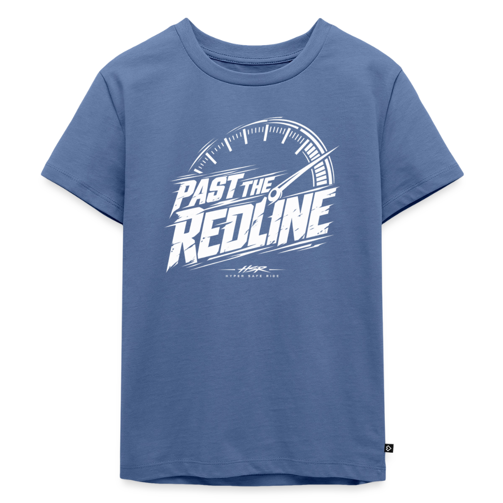 T-Shirt Enfant - Past the Redline - bleu pigeon