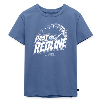 T-Shirt Enfant - Past the Redline - bleu pigeon