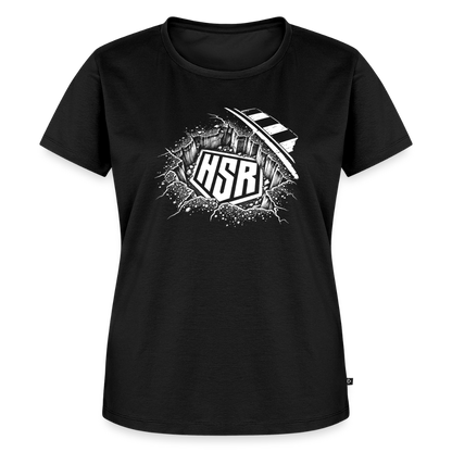 T-Shirt Femme - Logo Ground - noir