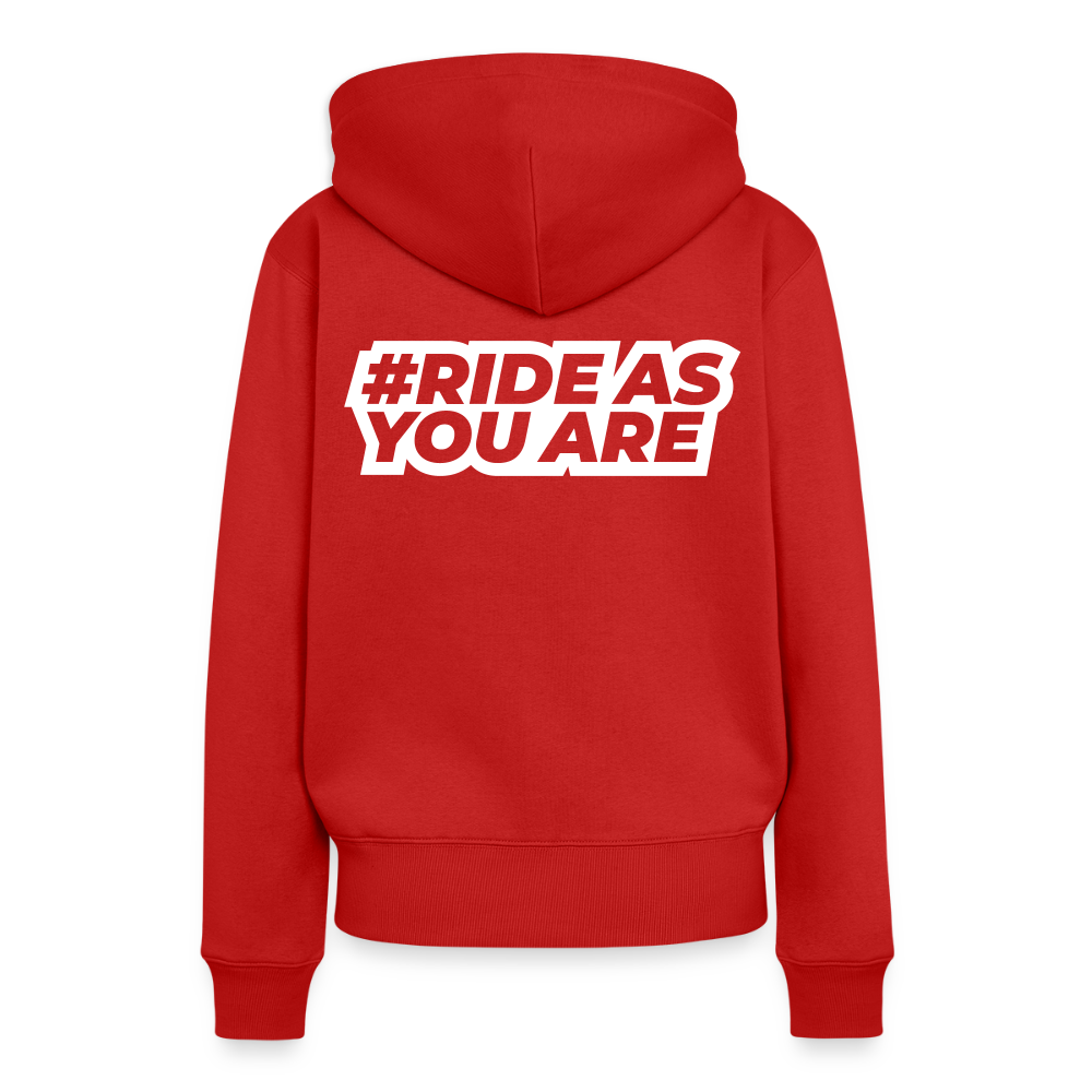 Hoodie Femme - HSR Classic - rouge