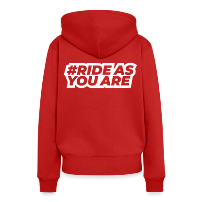 Hoodie Femme - HSR Classic - rouge