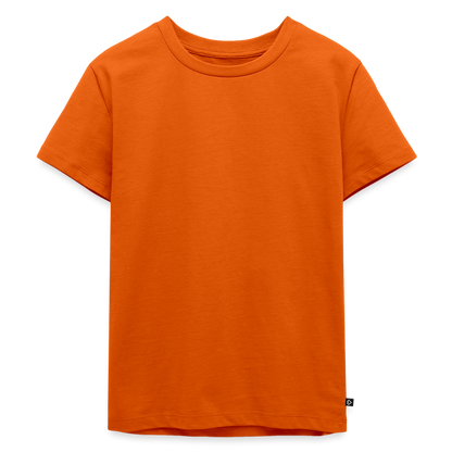 T-Shirt Enfant - #RideAsYouAre (Back) - orange 