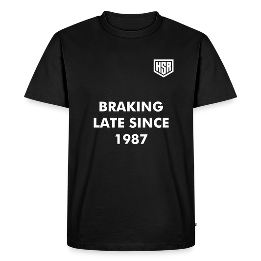 T-Shirt Homme - Braking Late - noir