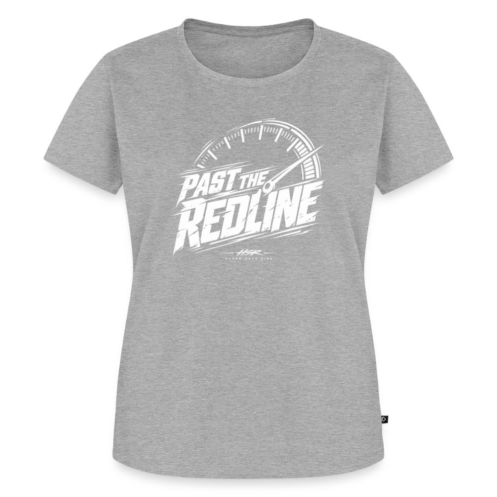 T-Shirt Femme - Past the Redline - gris chiné