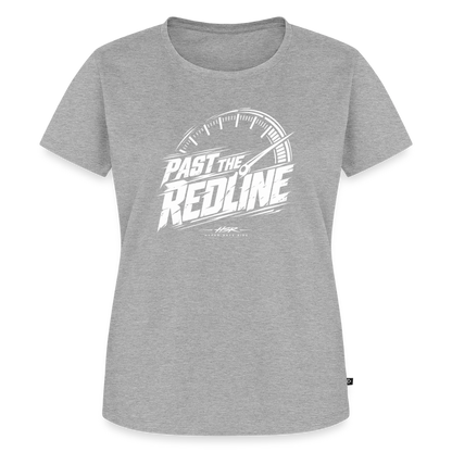 T-Shirt Femme - Past the Redline - gris chiné