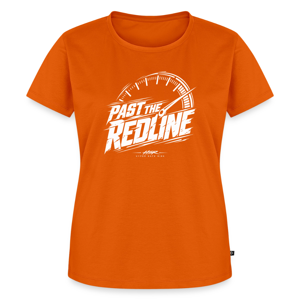 T-Shirt Femme - Past the Redline - orange 