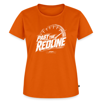 T-Shirt Femme - Past the Redline - orange 