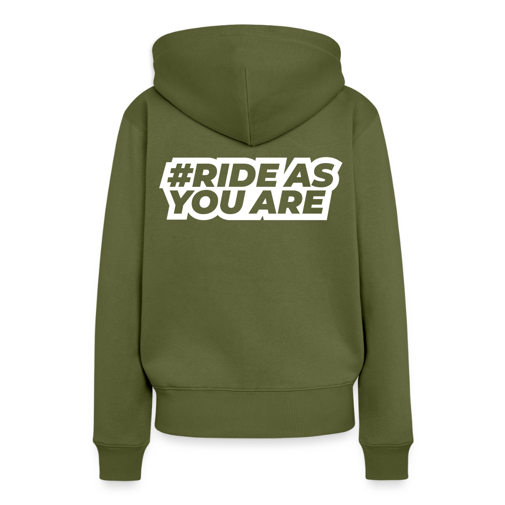 Hoodie Femme - HSR Classic - kaki