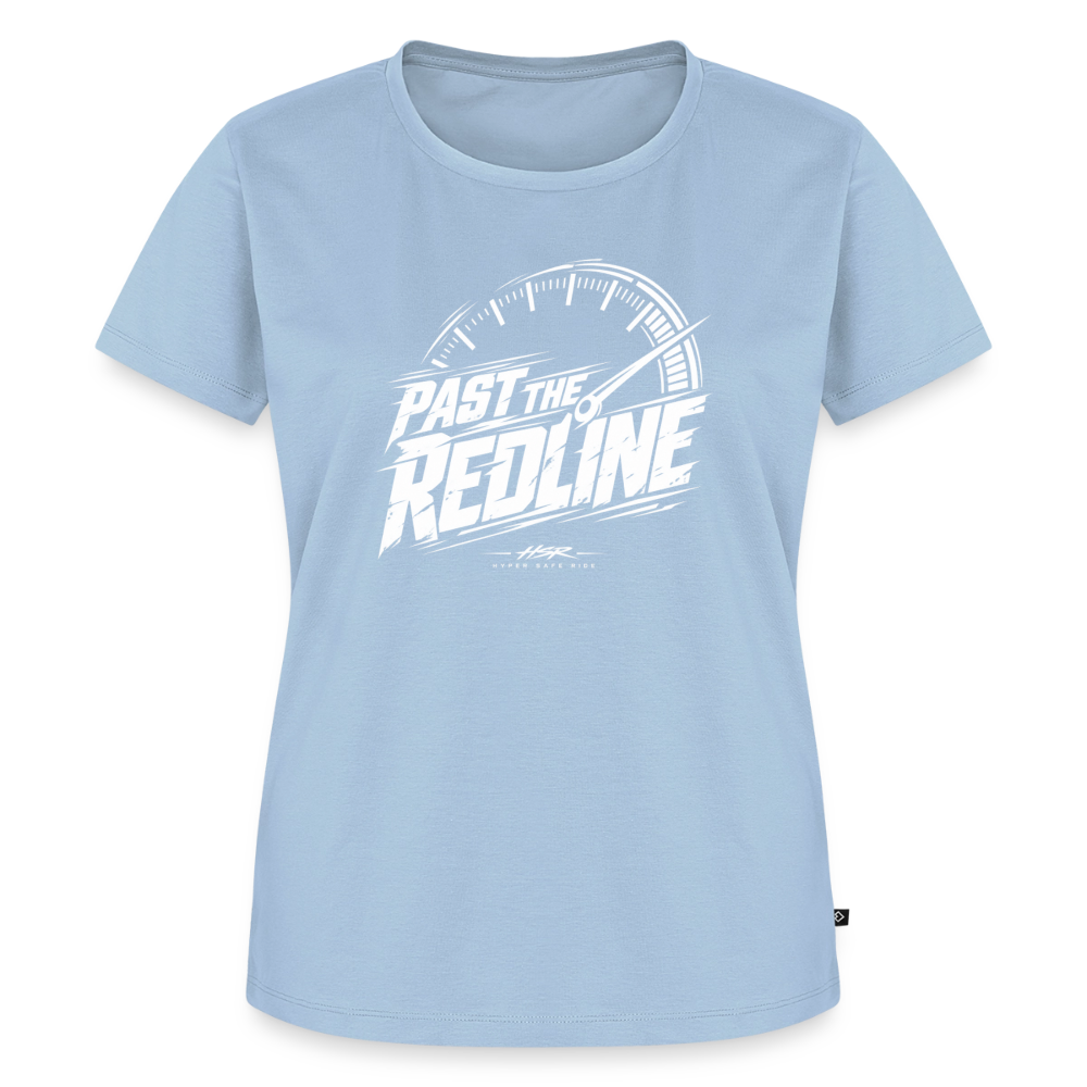 T-Shirt Femme - Past the Redline - bleu clair