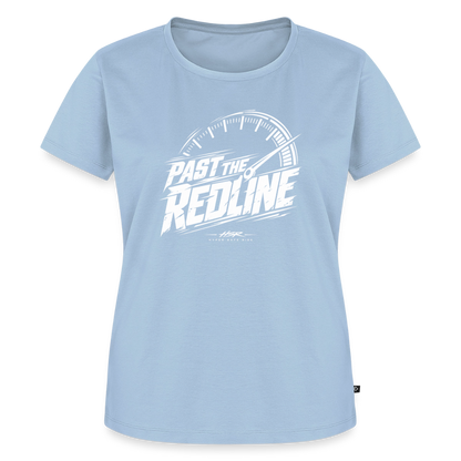 T-Shirt Femme - Past the Redline - bleu clair