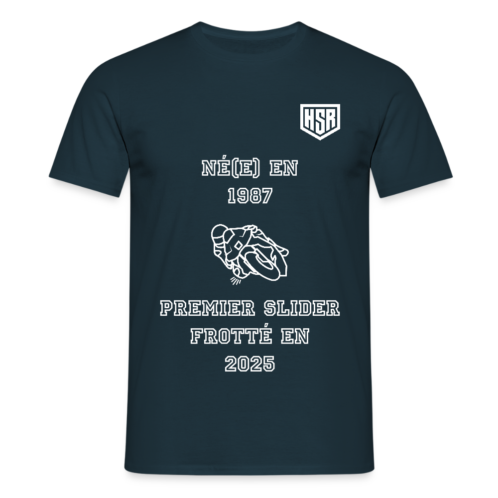 T-shirt Personnalisable - Premier Slider - marine