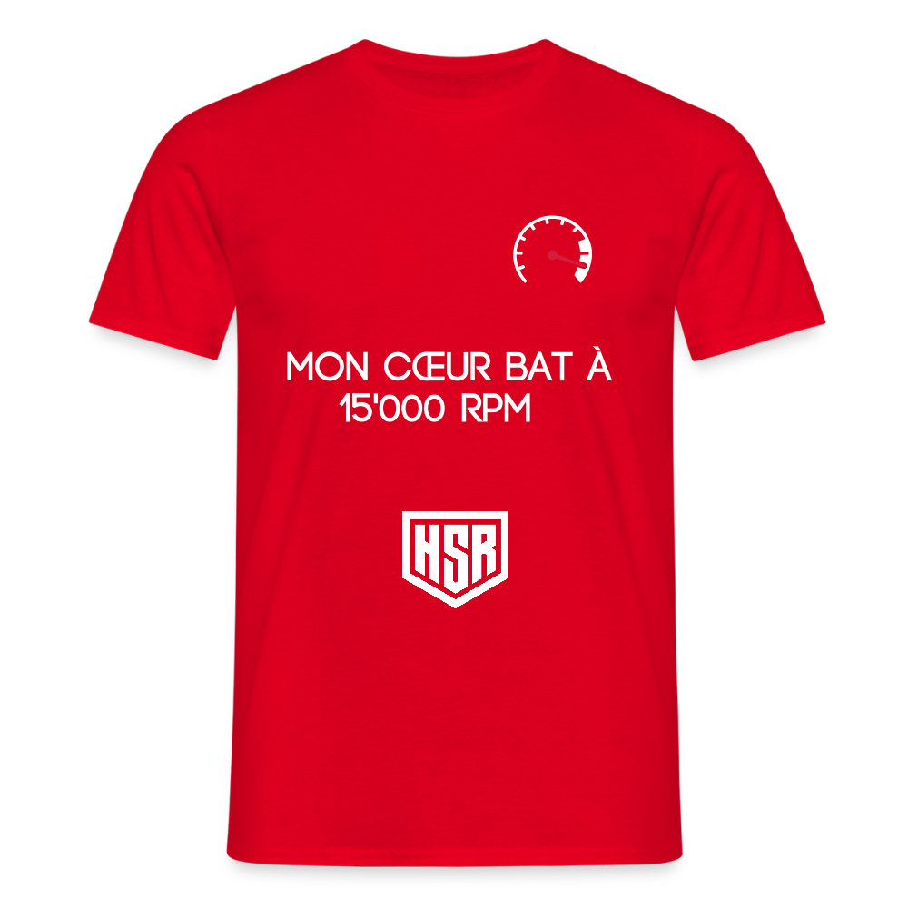 T-shirt Personnalisable - Zone Rouge - rouge
