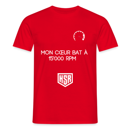 T-shirt Personnalisable - Zone Rouge - rouge