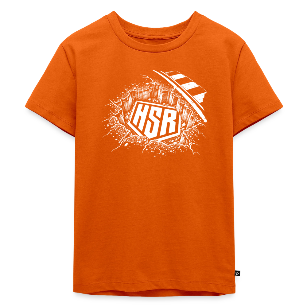 T-Shirt Enfant - Logo Ground - orange 