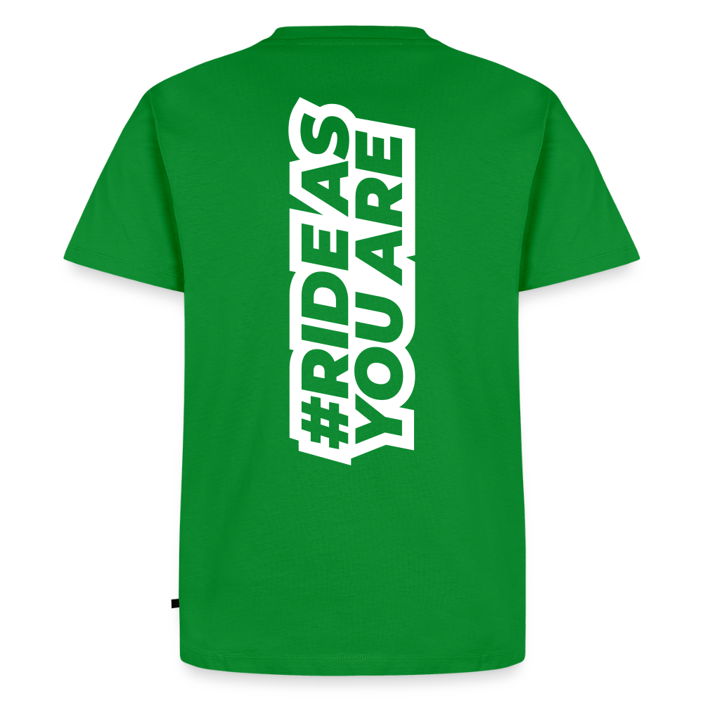T-Shirt Homme - #RideAsYouAre (Back) - vert