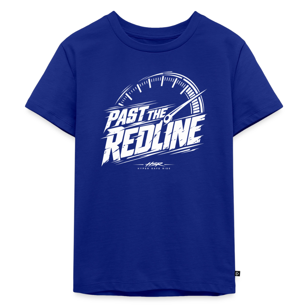T-Shirt Enfant - Past the Redline - bleu roi