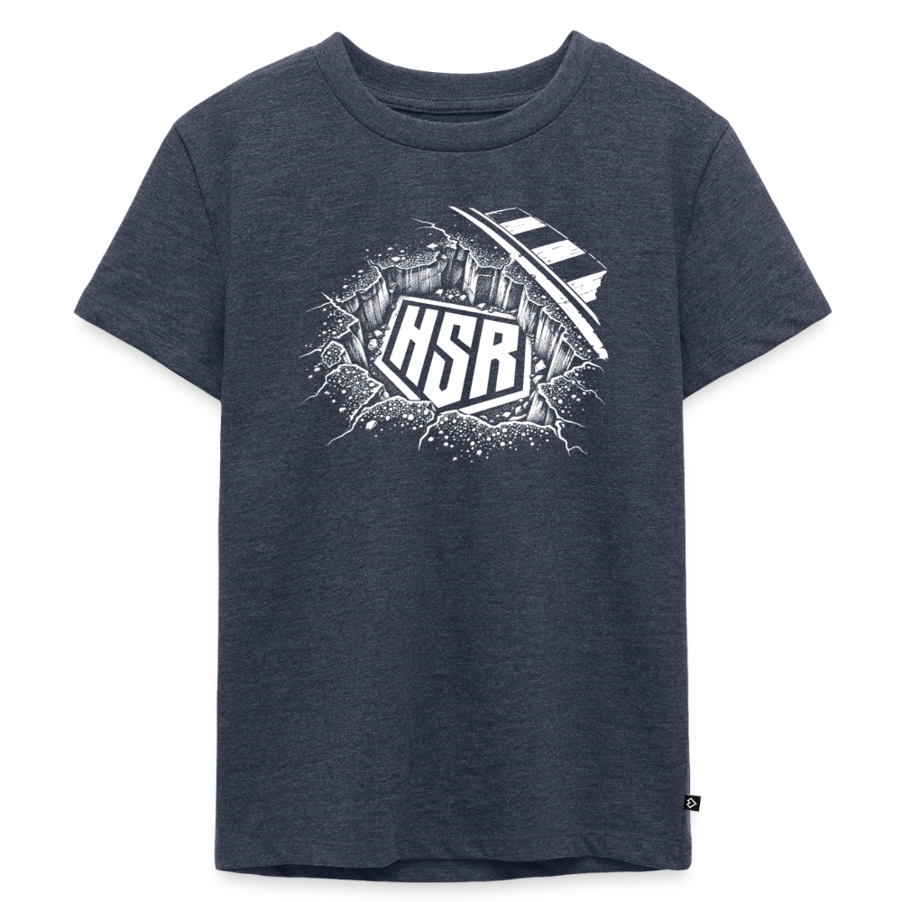 T-Shirt Enfant - Logo Ground - bleu jeans 