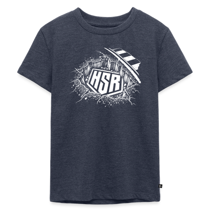 T-Shirt Enfant - Logo Ground - bleu jeans 
