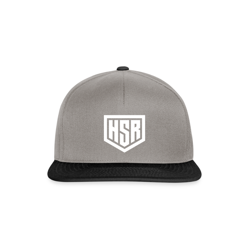 Casquette Snapback - HSR Classic - gris graphite/noir