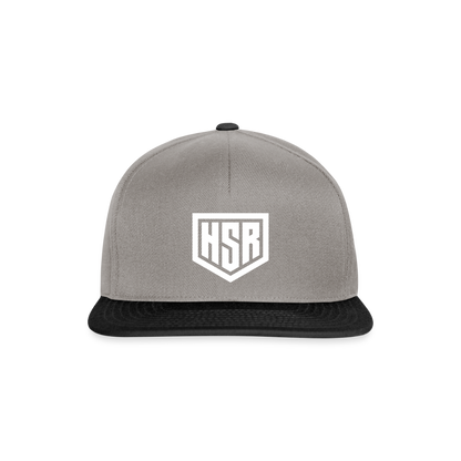 Casquette Snapback - HSR Classic - gris graphite/noir