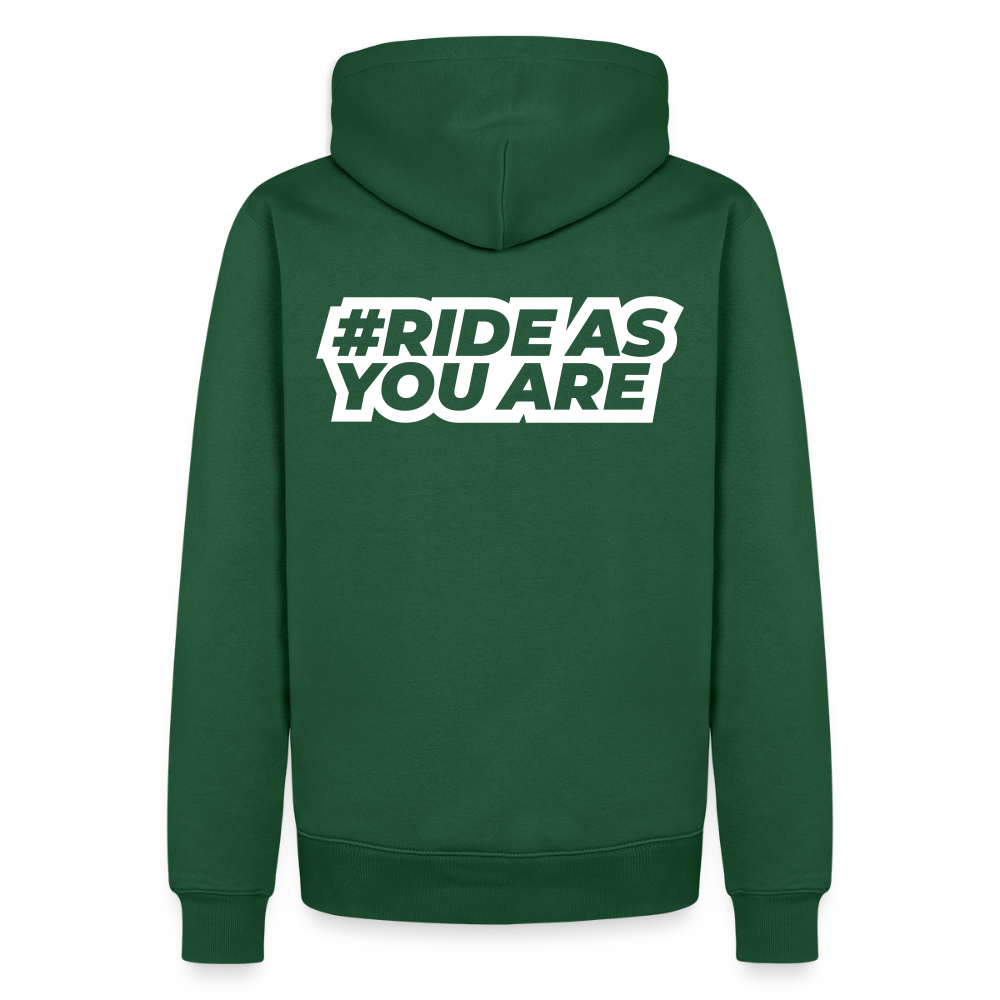 Hoodie Homme - HSR Classic - vert bouteille