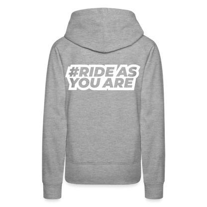 Hoodie Femme - HSR Classic - gris chiné