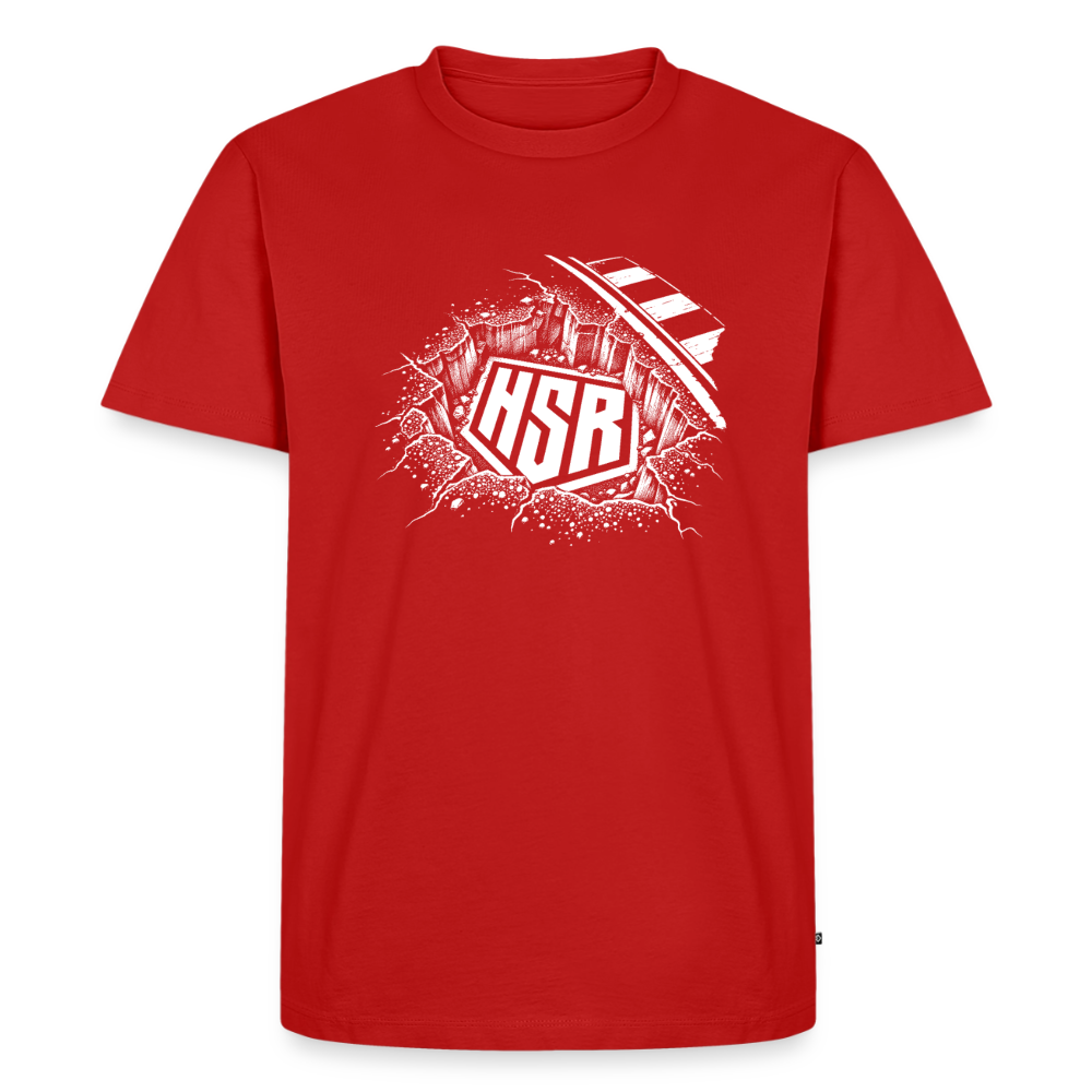 T-Shirt Homme - Logo Ground - rouge
