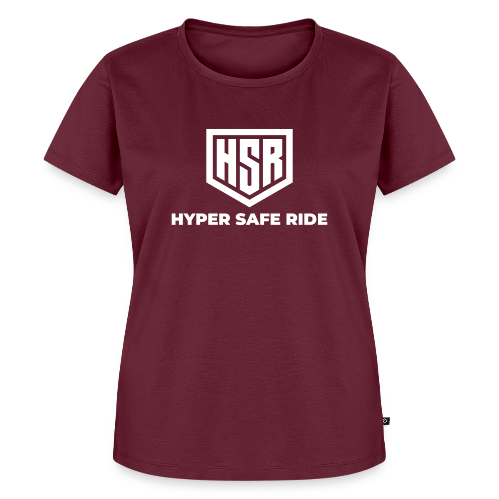T-Shirt Femme - HSR Classic - bourgogne