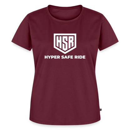 T-Shirt Femme - HSR Classic - bourgogne