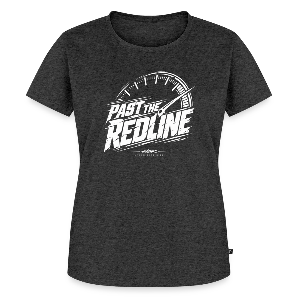 T-Shirt Femme - Past the Redline - anthracite chiné