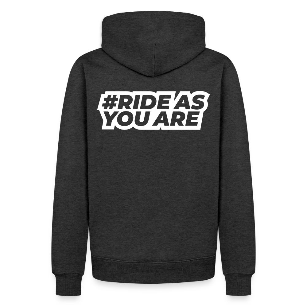 Hoodie Homme - HSR Classic - anthracite chiné