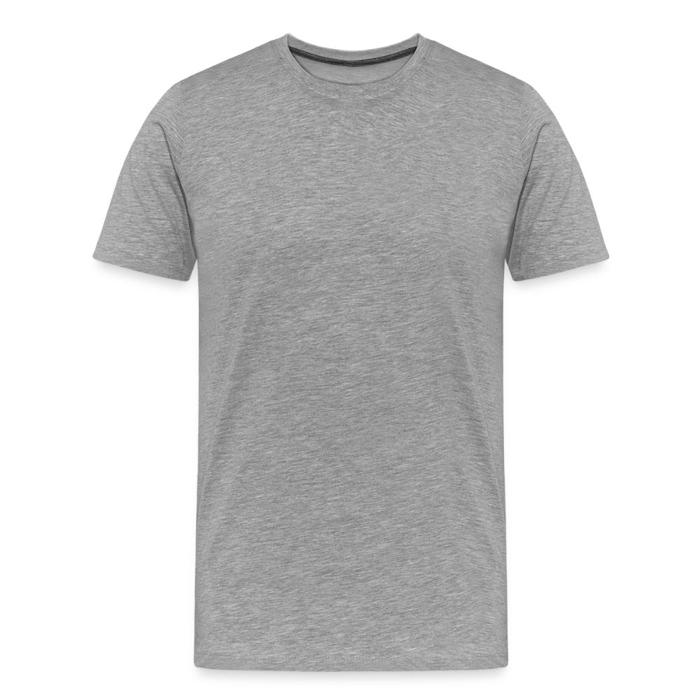 T-Shirt Homme - #RideAsYouAre (Back) - gris chiné