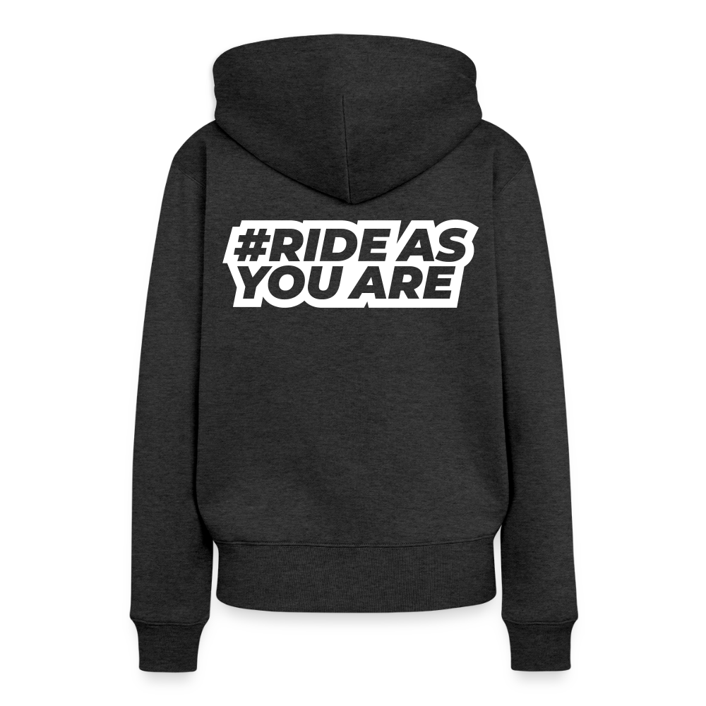 Hoodie Femme - HSR Classic - anthracite chiné