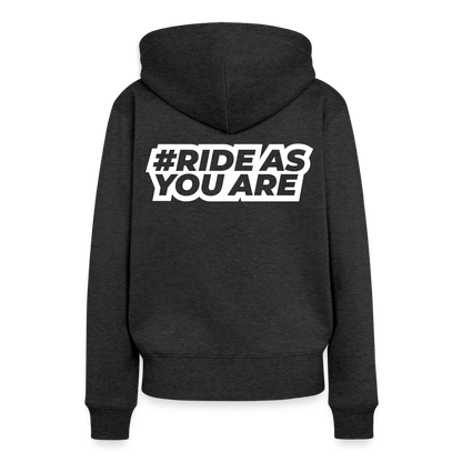 Hoodie Femme - HSR Classic - anthracite chiné
