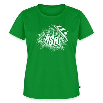 T-Shirt Femme - Logo Ground - vert