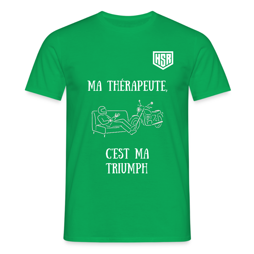 T-shirt Personnalisable - Ma Thérapeute - vert