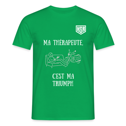 T-shirt Personnalisable - Ma Thérapeute - vert