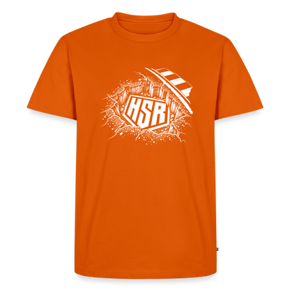 T-Shirt Homme - Logo Ground - orange 