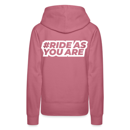 Hoodie Femme - HSR Classic - mauve