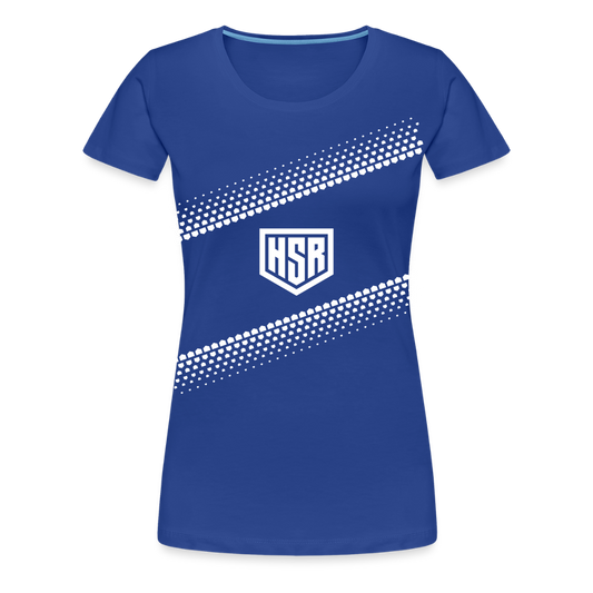 T-Shirt Femme - Pattern - royal blue