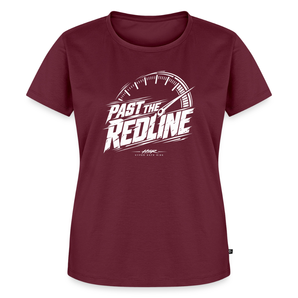 T-Shirt Femme - Past the Redline - bourgogne