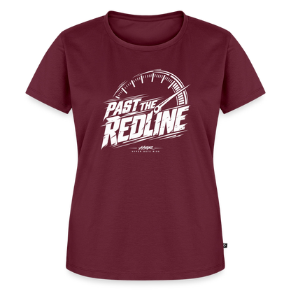T-Shirt Femme - Past the Redline - bourgogne