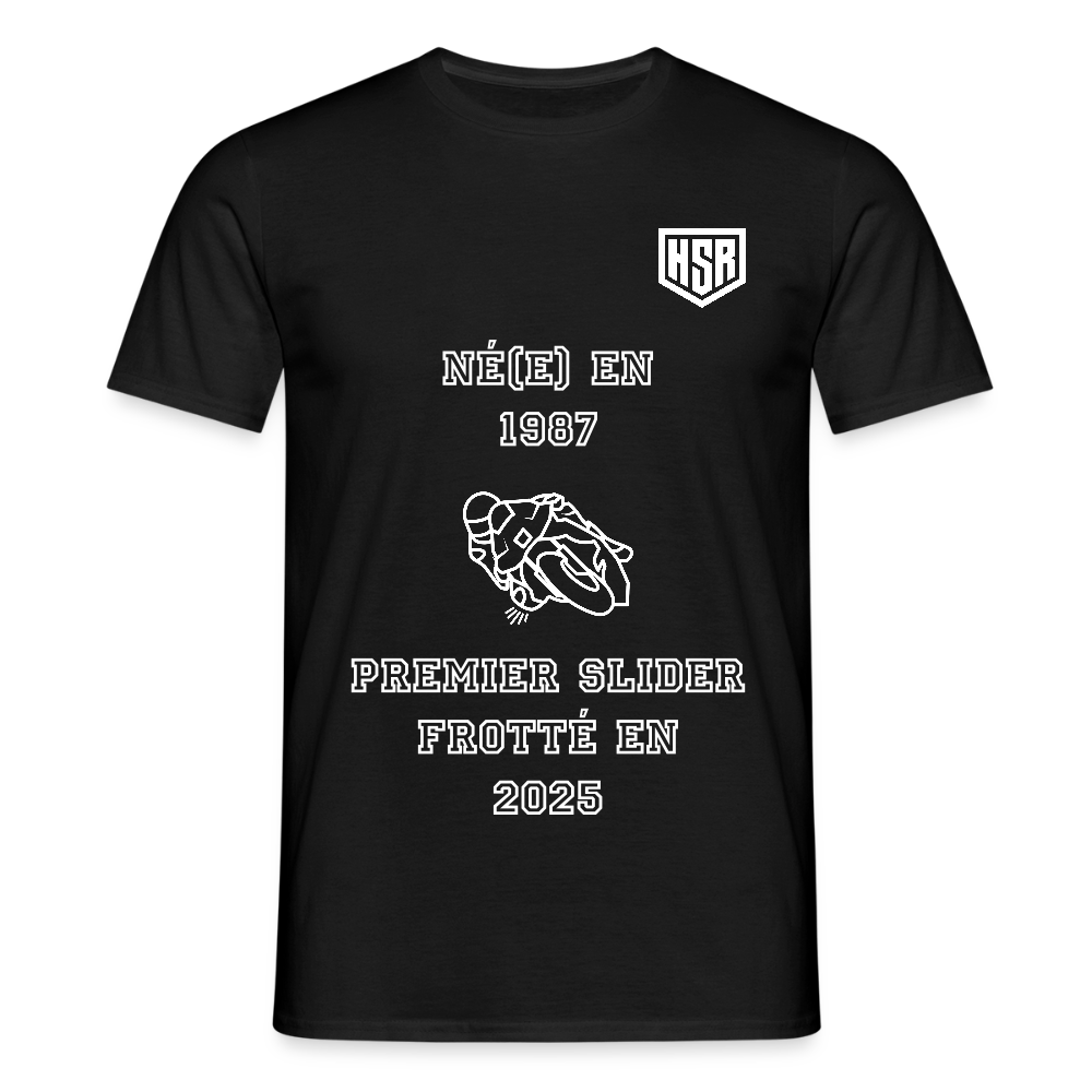 T-shirt Personnalisable - Premier Slider - noir